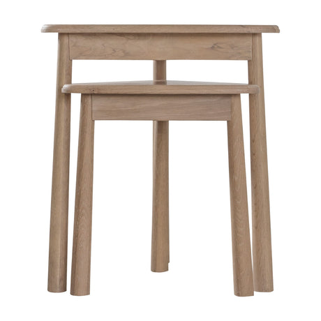 Wycombe Nest of 2 Tables – Oak