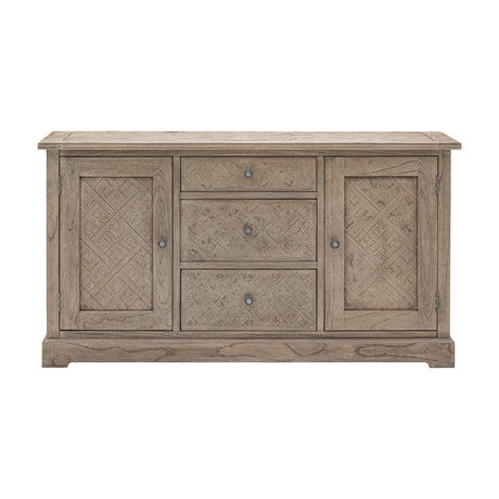Rustique Sideboard 2 Door 3 Drawer – Natural