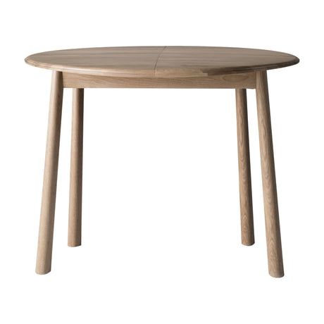 Wycombe Round Extending Dining Table – Oak