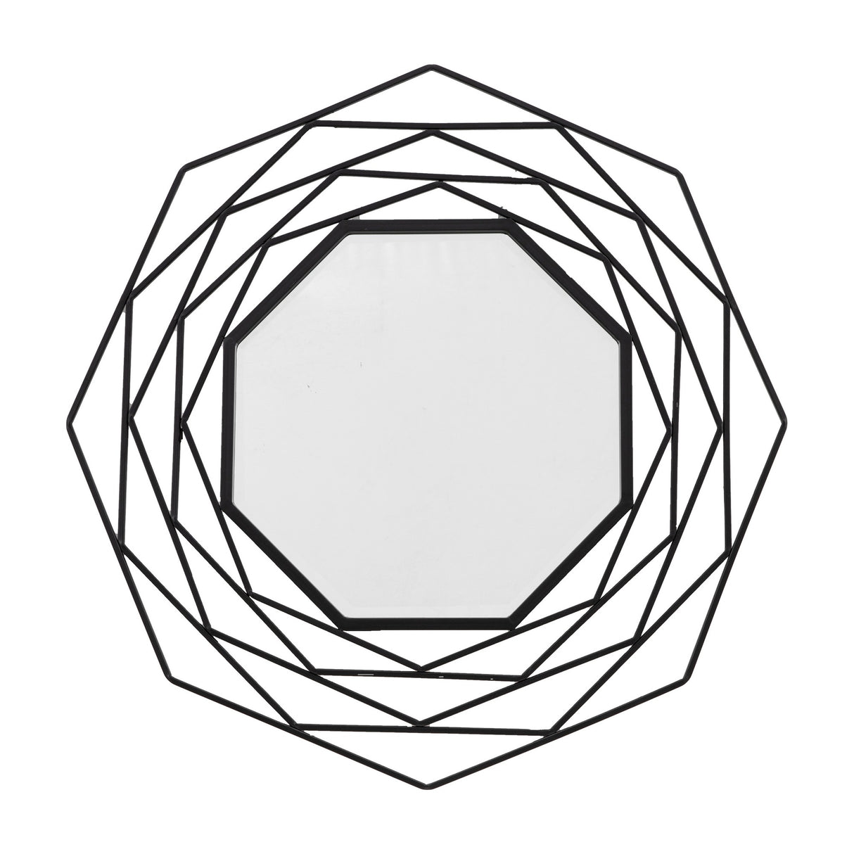 Estella Geometric Wire Mirror