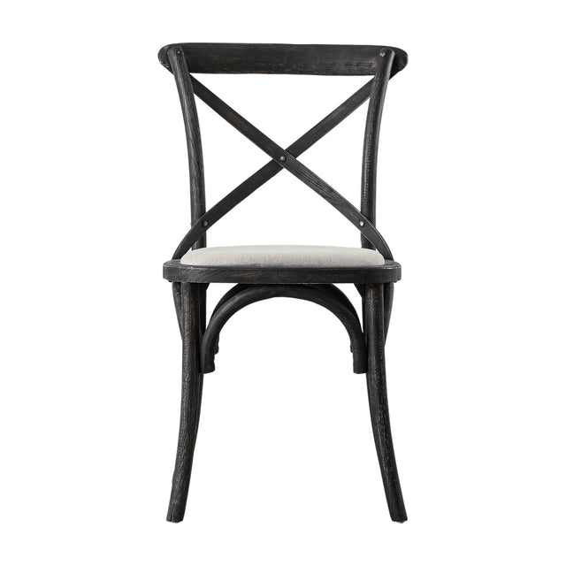 Cafe Cross-Back Dining Chair Set of 2