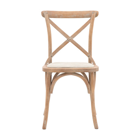 Cafe Cross-Back Dining Chair Set of 2