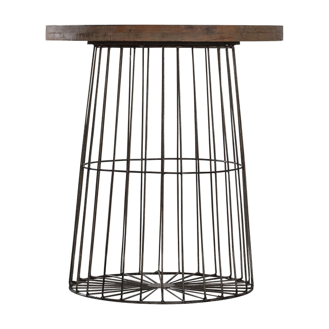 Menzies Wire Side Table – Natural