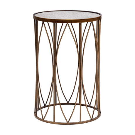 Highgate Side Table – Gold