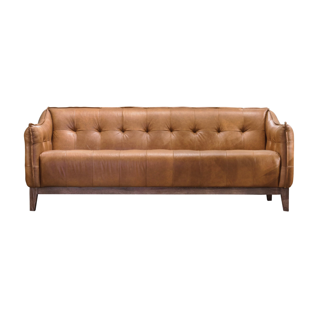 Ecclestone 3 Seater Leather Sofa – Tan