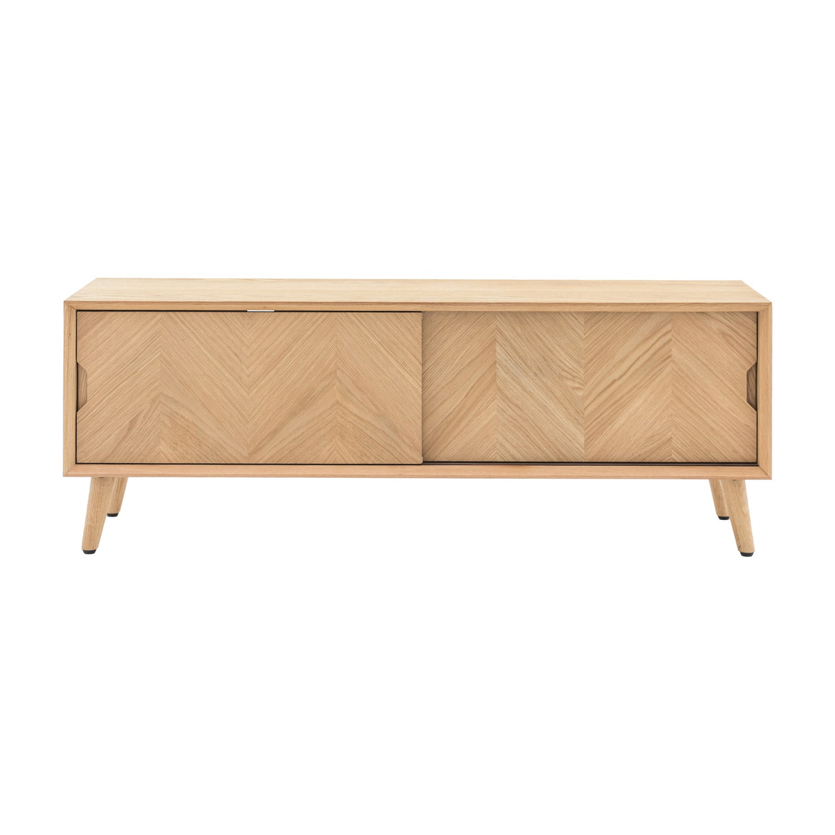 Milano Media Unit with Sliding Doors – Oak