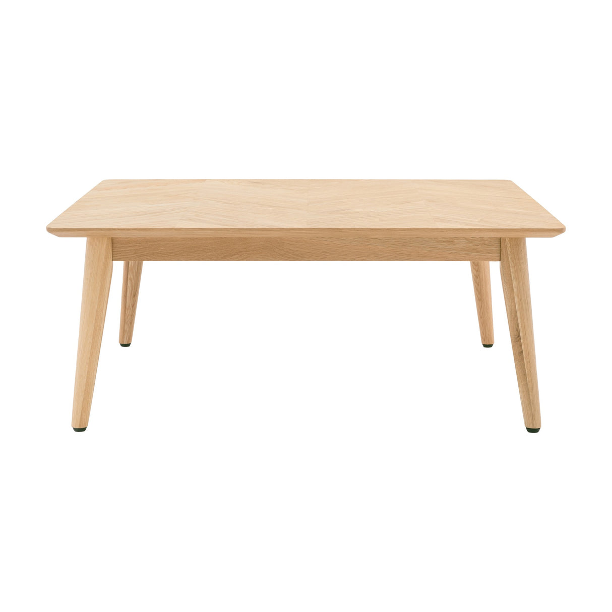 Milano Herringbone Coffee Table – Oak