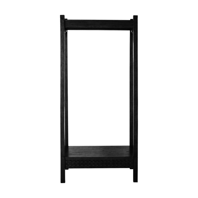 Boho Boutique Open Wardrobe – Black
