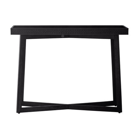 Boho Boutique Console Table – Black