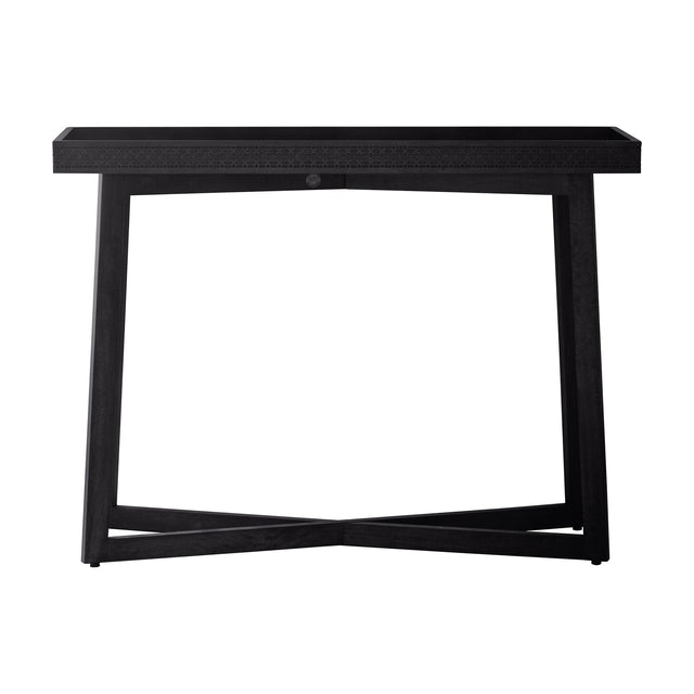 Boho Boutique Console Table – Black