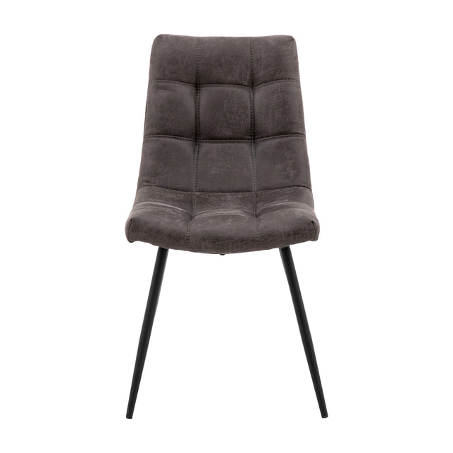 Darwin Faux Leather Dining Chair Set of 2