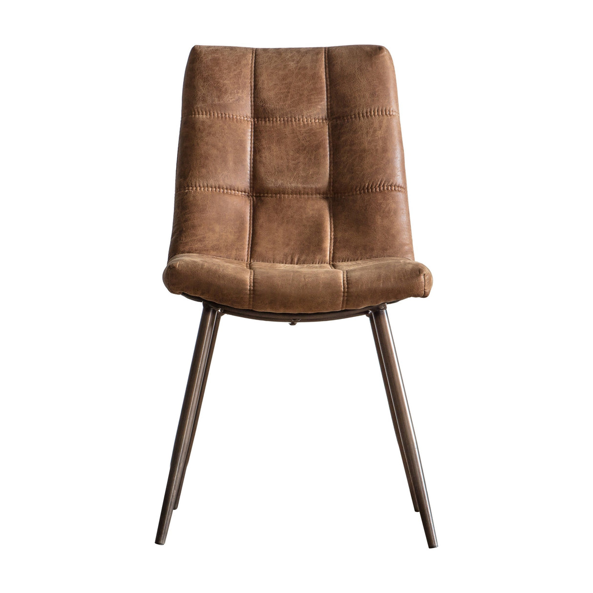 Darwin Faux Leather Dining Chair Set of 2