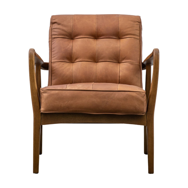 Humber Armchair – Vintage Brown