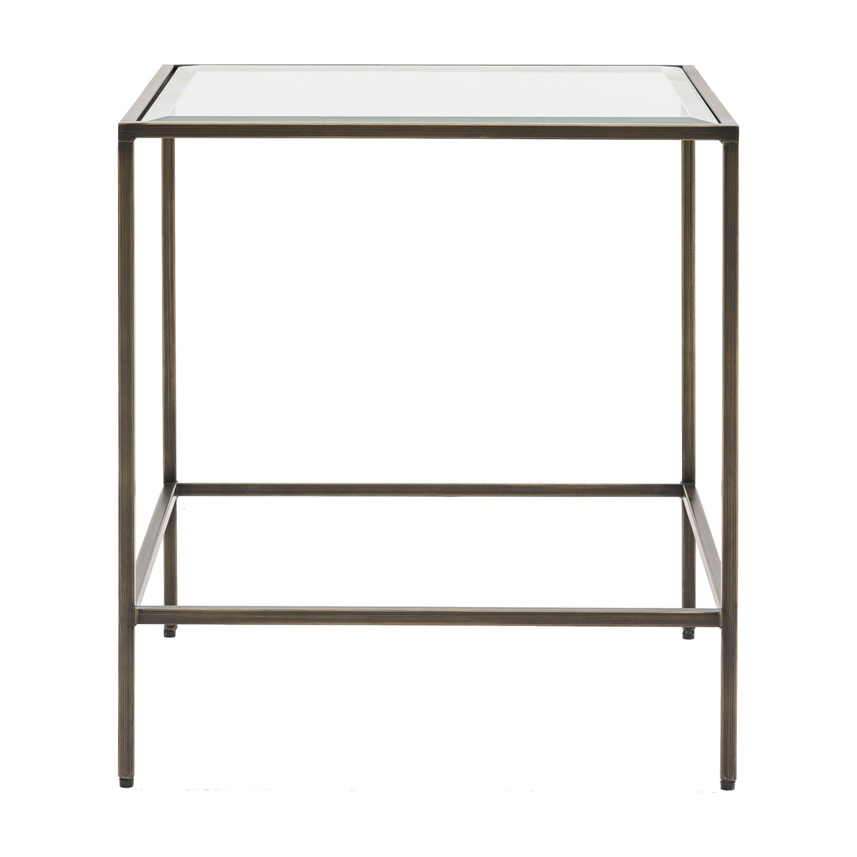 Rothbury Glass Top Side Table
