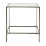 Rothbury Glass Top Side Table