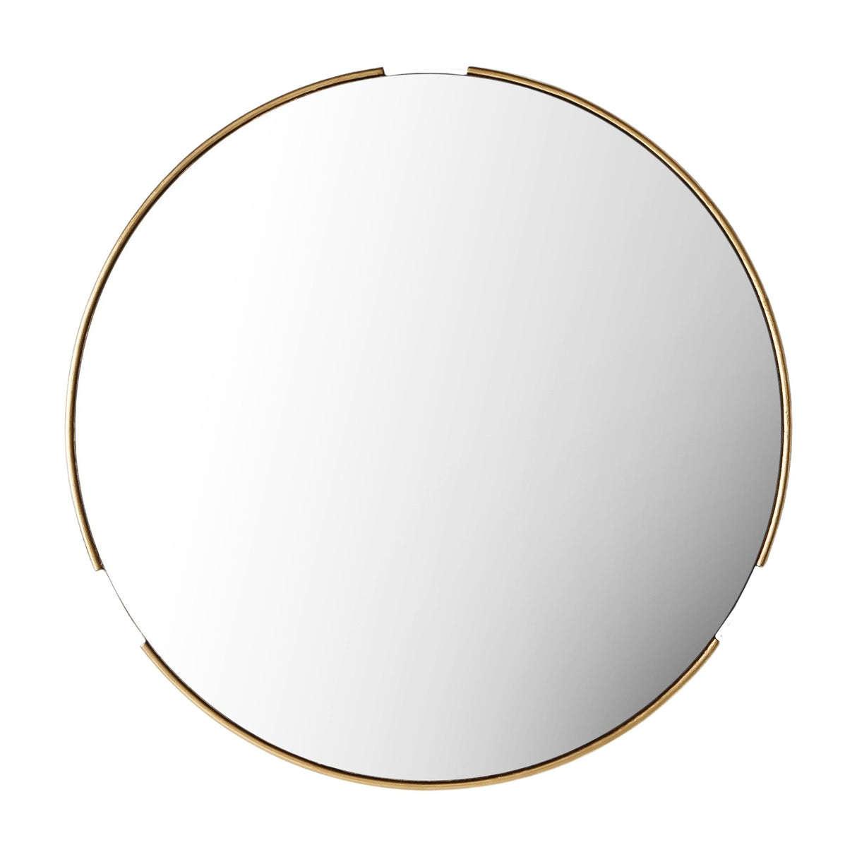 Fitzroy Round Mirror – Gold