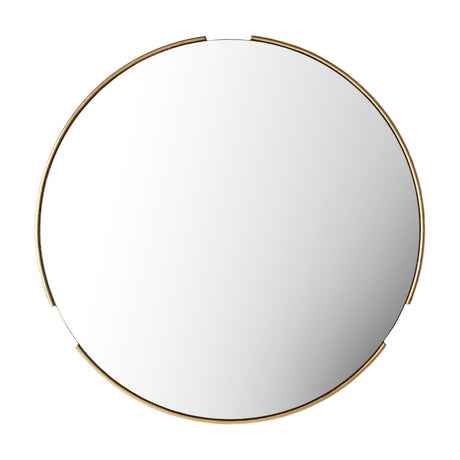 Fitzroy Round Mirror – Gold