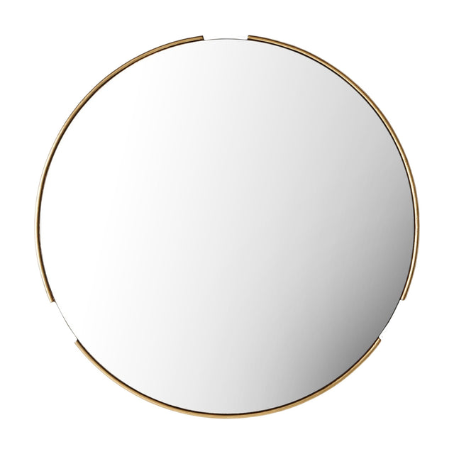 Fitzroy Round Mirror – Gold