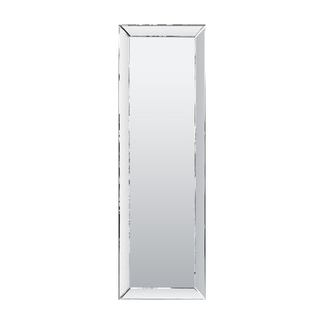 Luna Bevelled Full-Length Mirror – Silver