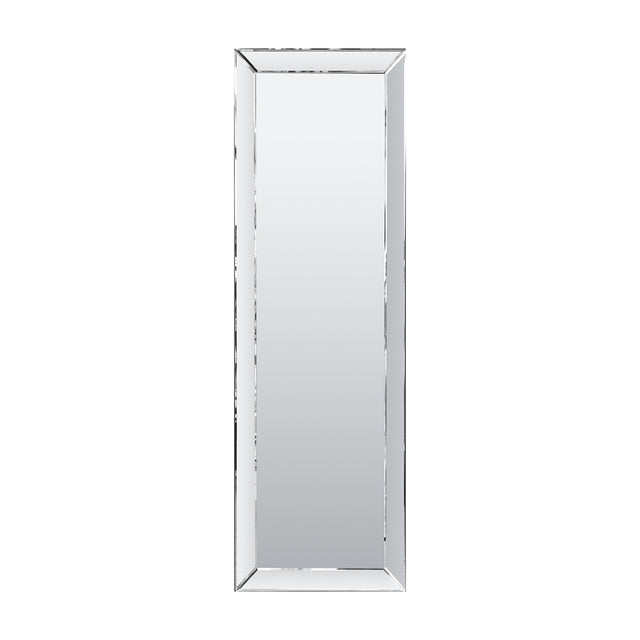 Luna Bevelled Full-Length Mirror – Silver