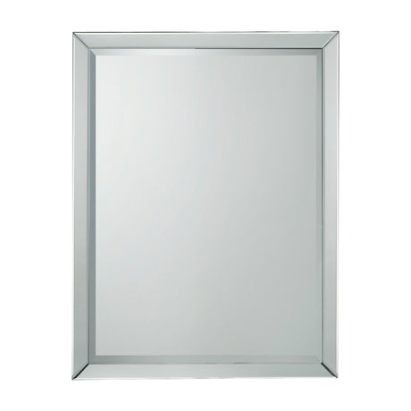 Luna Overmantle Mirror – Silver