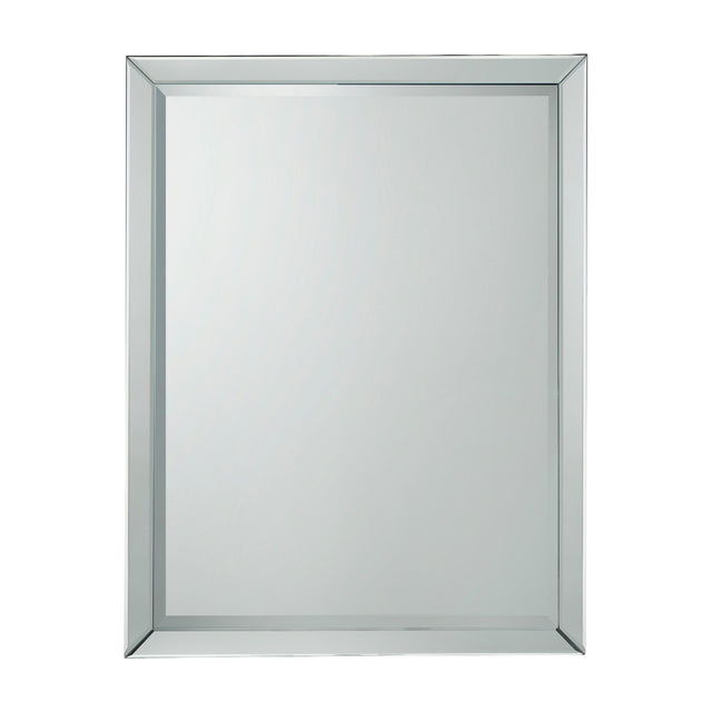 Luna Overmantle Mirror – Silver