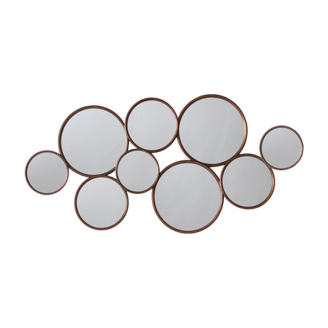 Kempsford Multi-Circle Wall Mirror – Copper