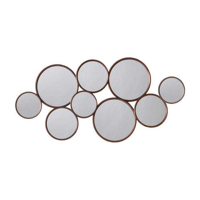 Kempsford Multi-Circle Wall Mirror – Copper