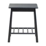 Wycombe Side Table with Slatted Shelf