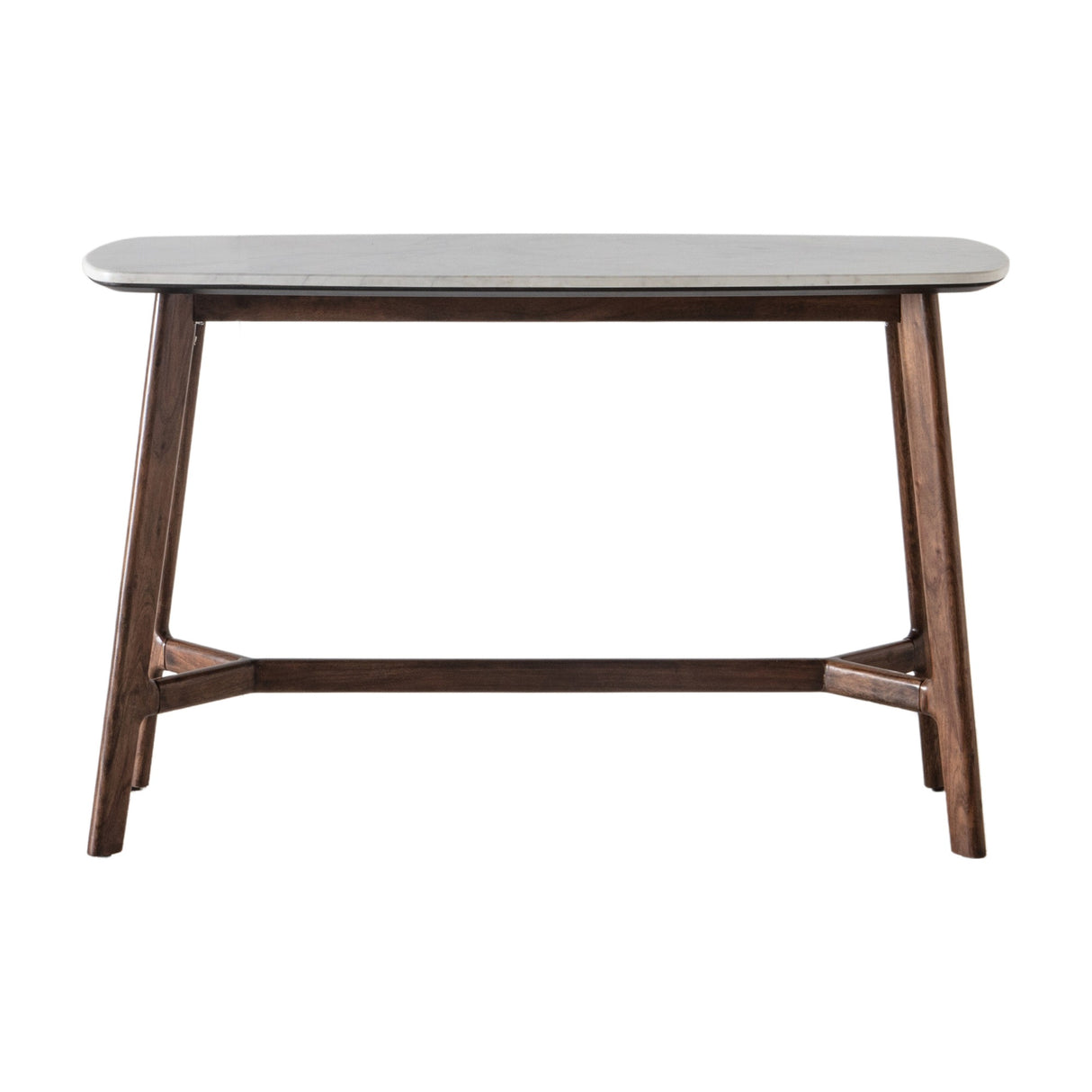 Barcelona Console Table with Marble Top – White Marble