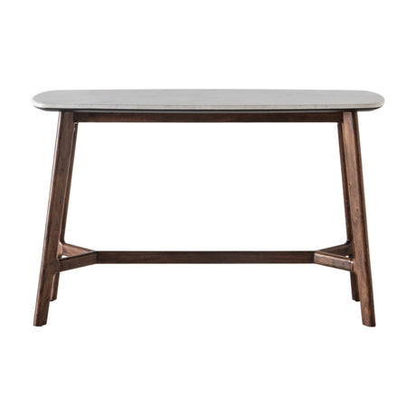 Barcelona Console Table with Marble Top – White Marble