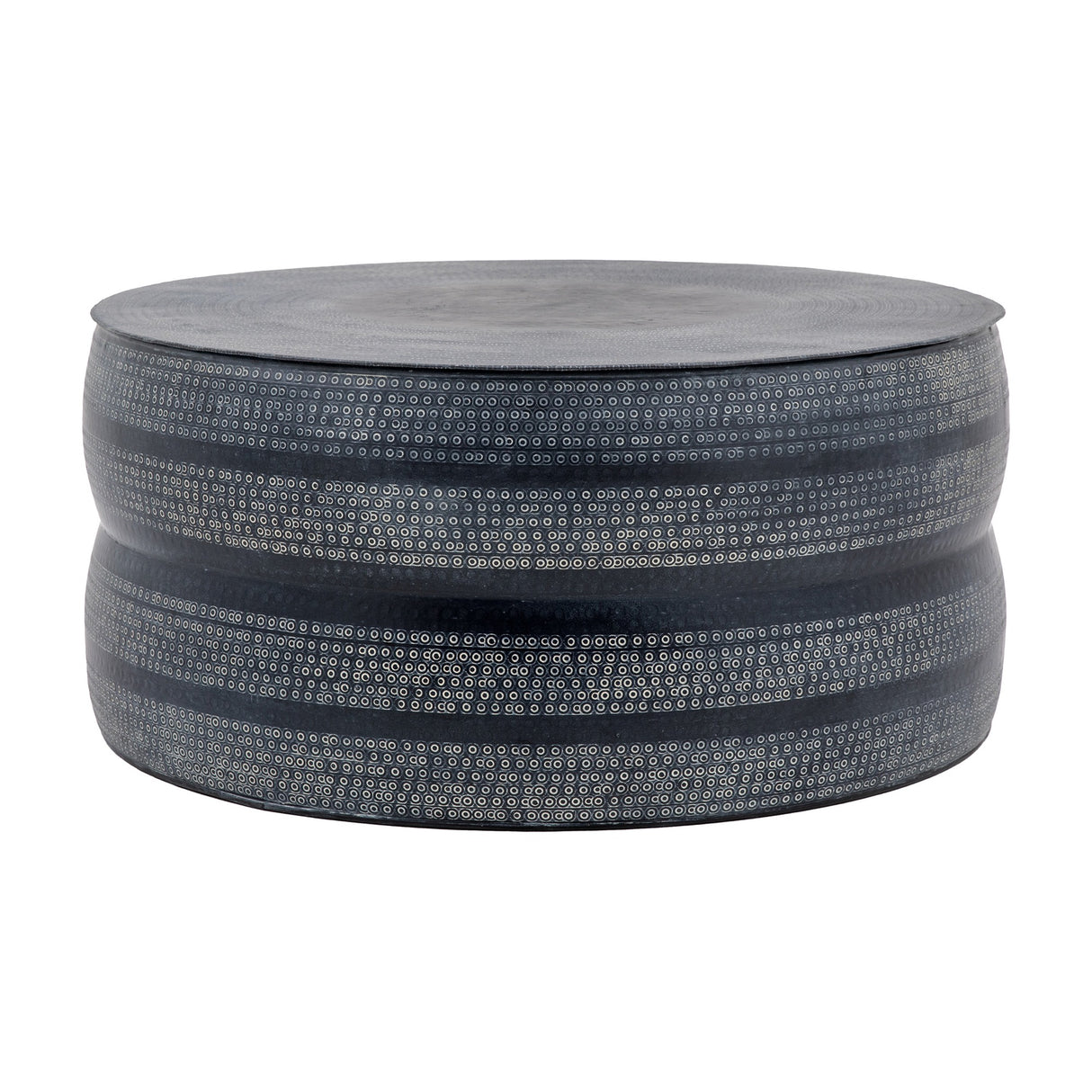 Rai Round Coffee Table – Charcoal
