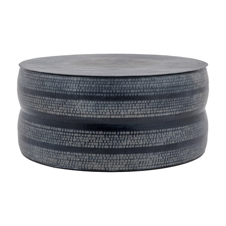 Rai Round Coffee Table – Charcoal
