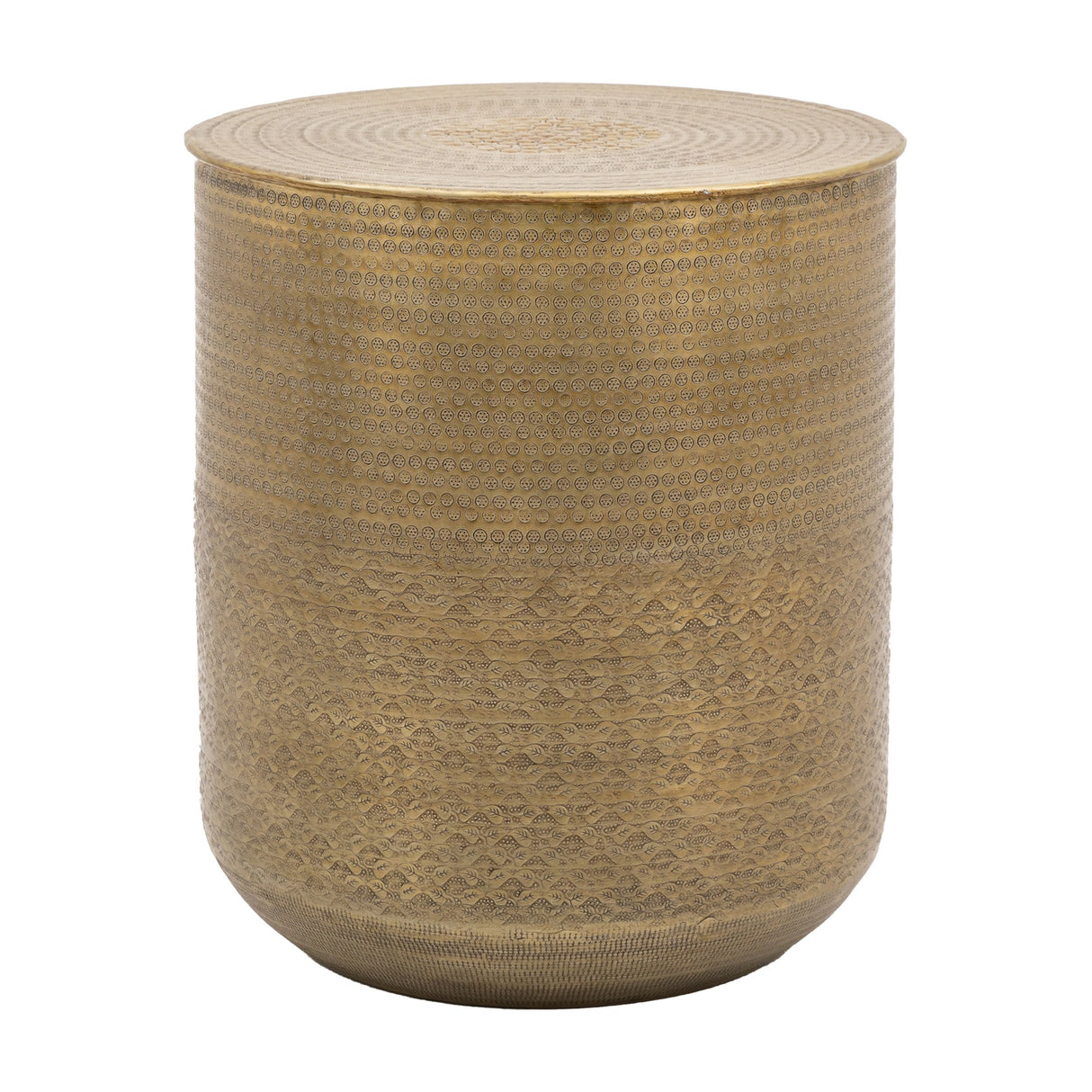 Ashta Side Table – Antique Brass