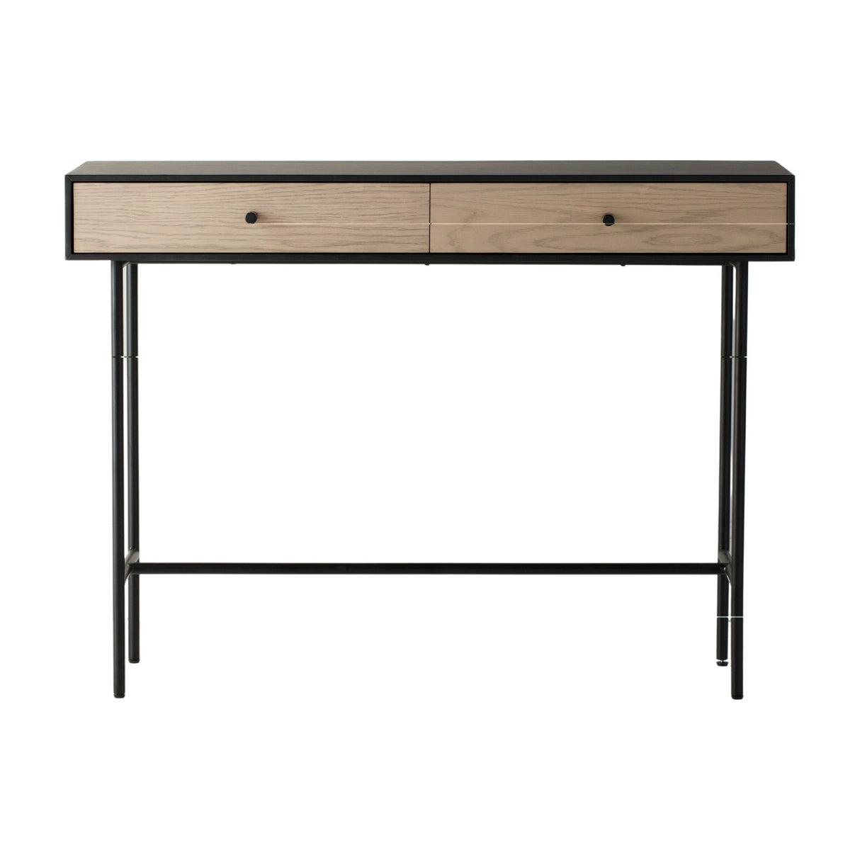 Carbury 2 Drawer Console Table – Natural Oak