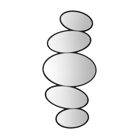 Anderson Pebble Stack Mirror – Black
