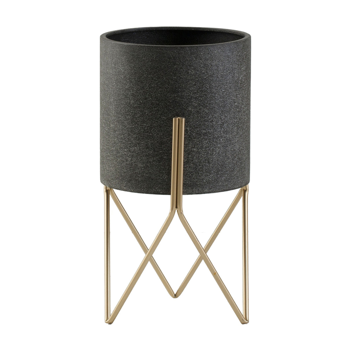 Hoven Planter on Stand – Grey