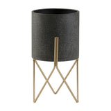Hoven Planter on Stand – Grey