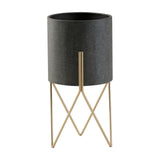 Hoven Planter on Stand – Grey