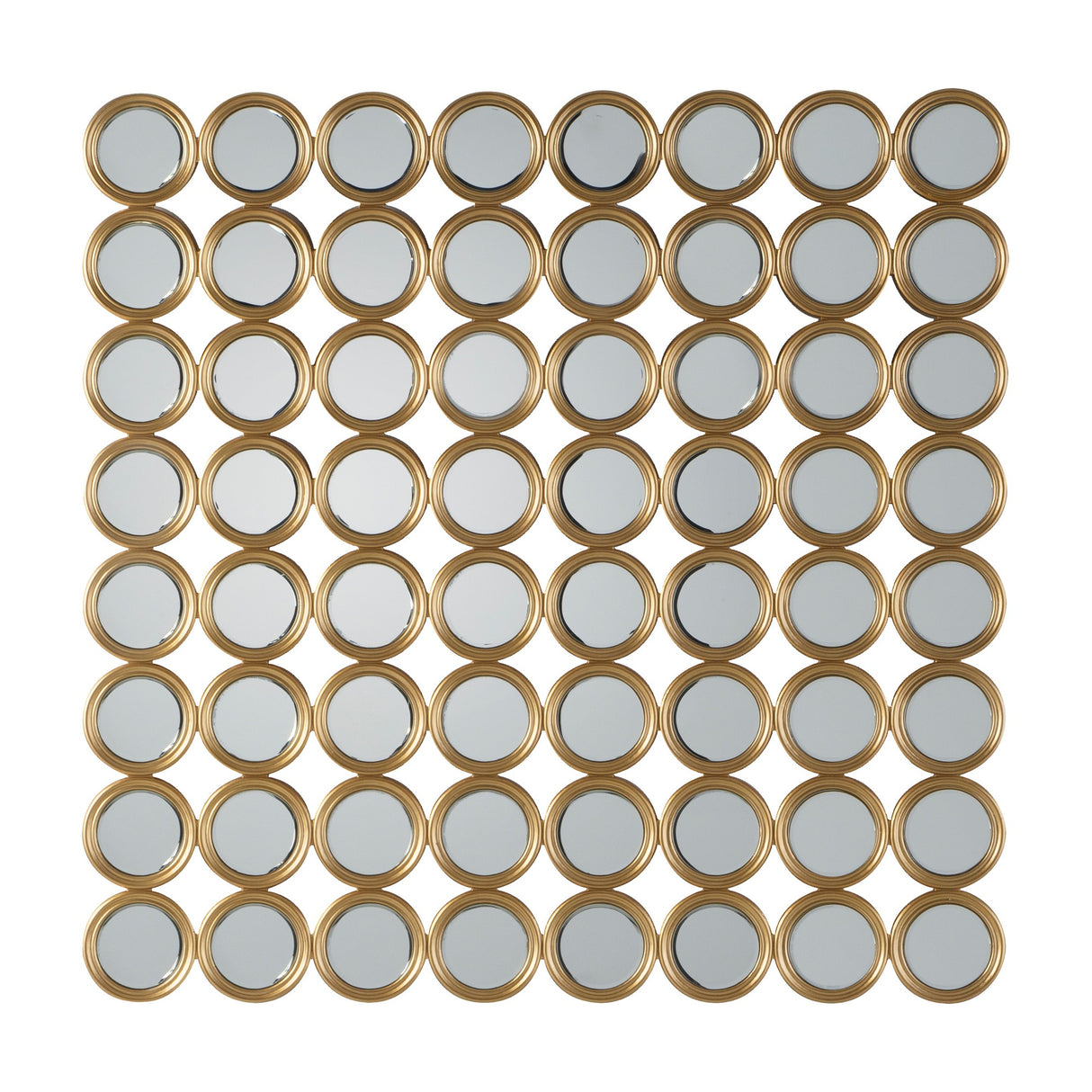 Carrington Circles Wall Mirror – Gold