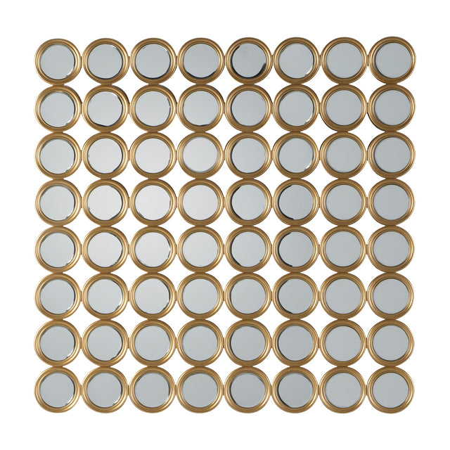 Carrington Circles Wall Mirror – Gold