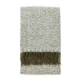 Herringbone Faux Mohair Throw