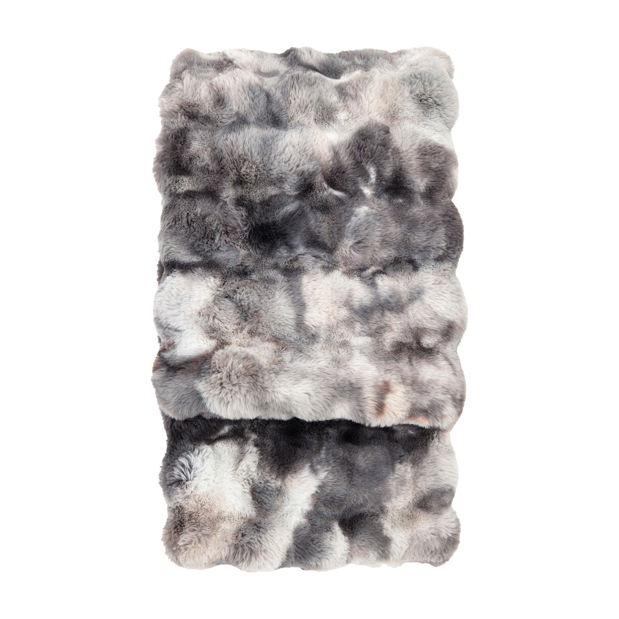 Marshmallow Faux Fur Throw – Grey
