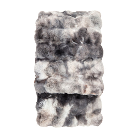 Marshmallow Faux Fur Throw – Grey