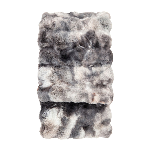 Marshmallow Faux Fur Throw – Grey