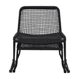 Sassano Rope Lounge Chair with Footstool