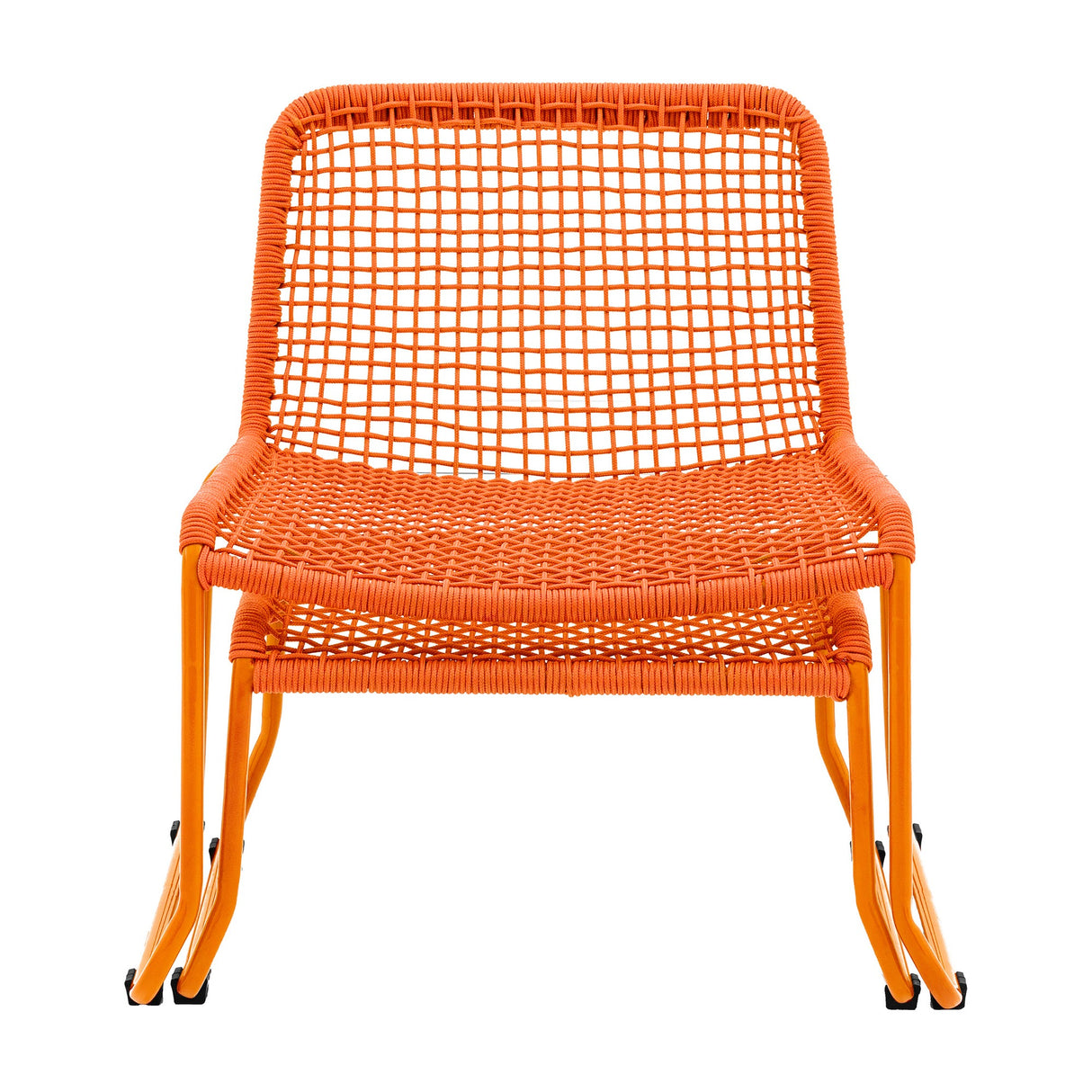 Sassano Rope Lounge Chair with Footstool