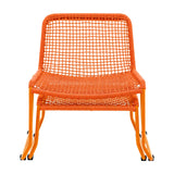 Sassano Rope Lounge Chair with Footstool