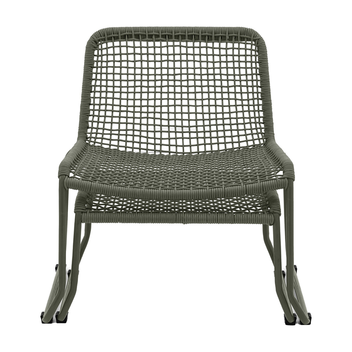 Sassano Rope Lounge Chair with Footstool
