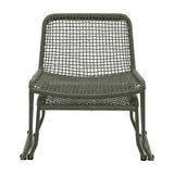 Sassano Rope Lounge Chair with Footstool